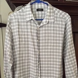 Theory linen shirt